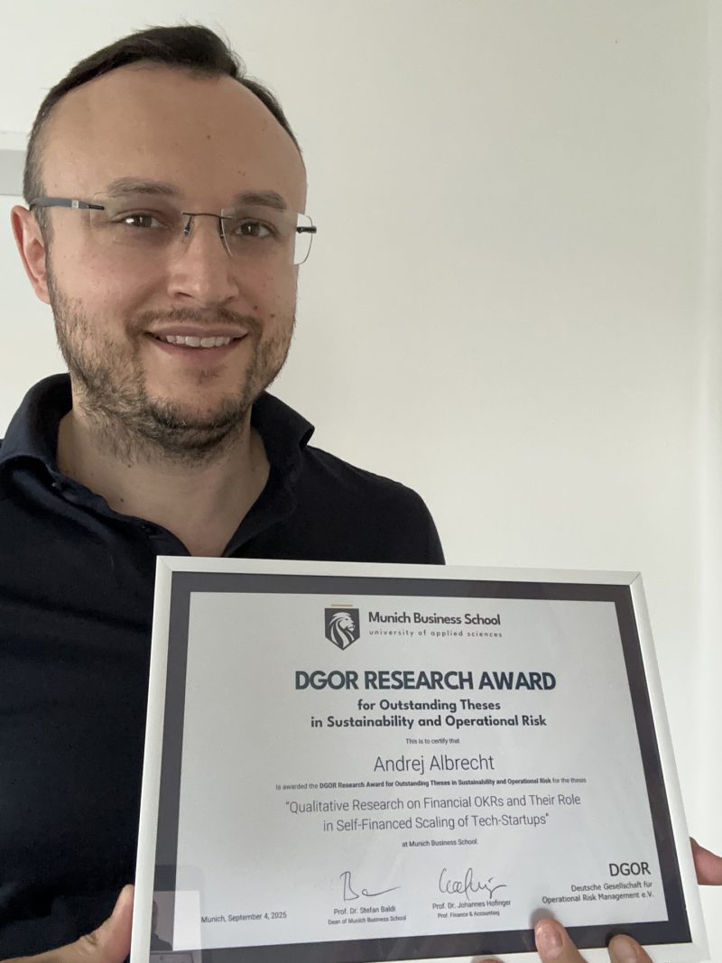 Preisträger Andrej Albrecht