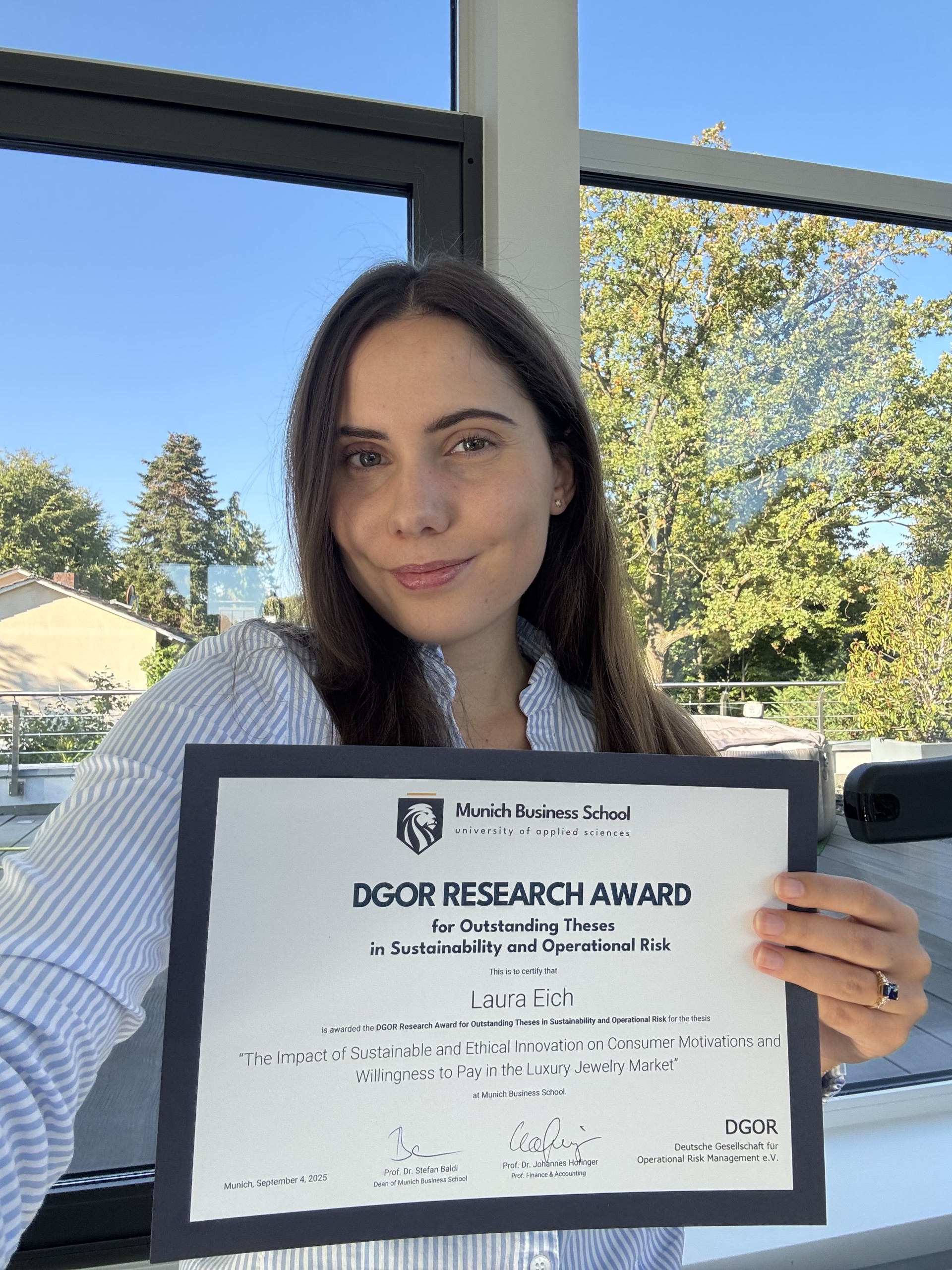 Preisträgerin Laura Eich